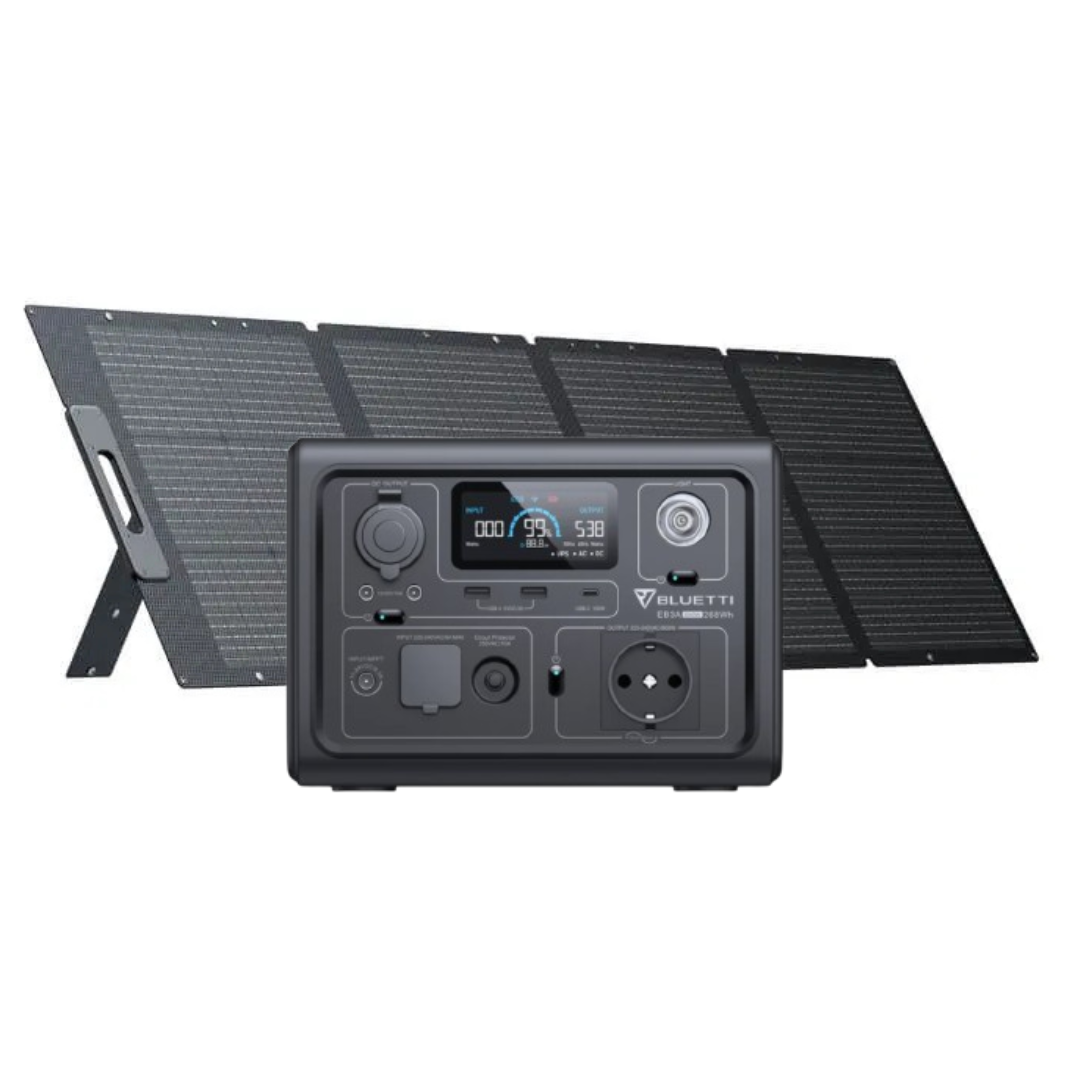 Bluetti EB3A + PV200