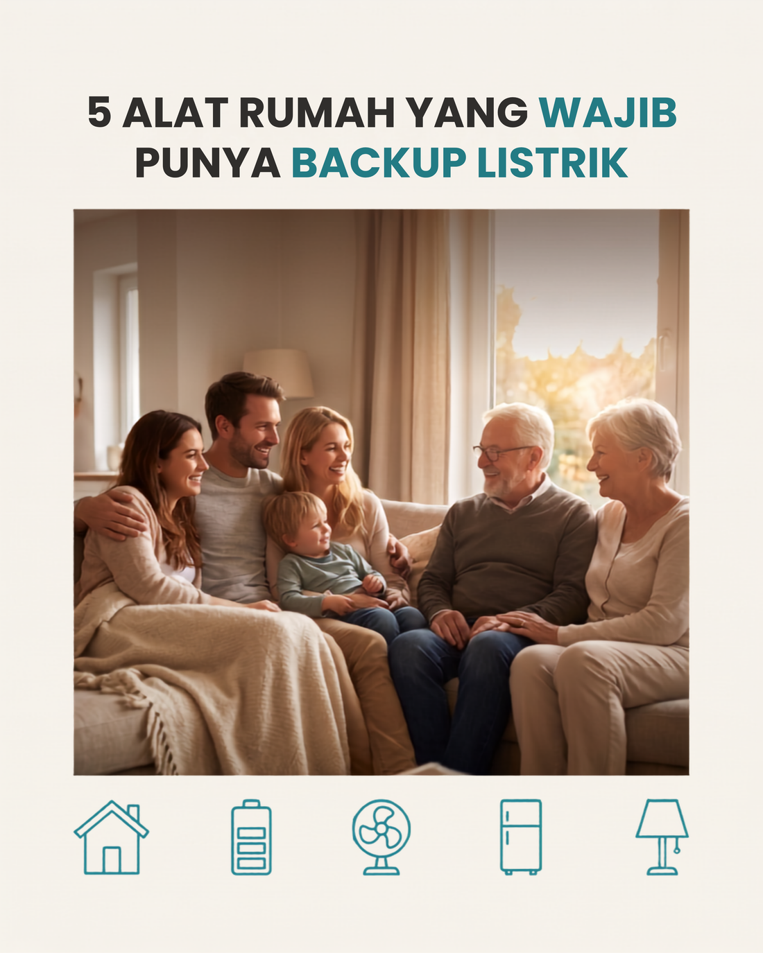5 Alat Rumah Wajib Punya Backup Listrik | Mesin Hijau