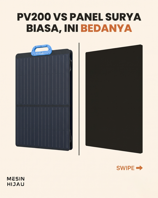 PV200 vs Panel Surya Biasa: Ini Bedanya Sebelum Kamu Salah Pilih