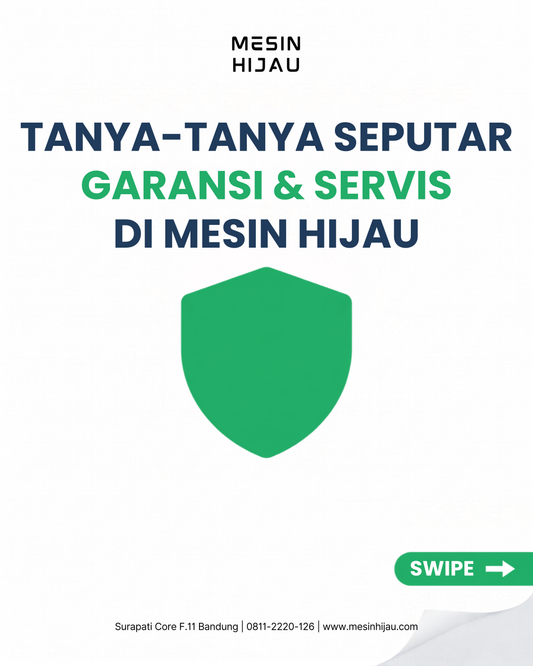 FAQ Garansi & Servis Power Station Bluetti | Mesin Hijau