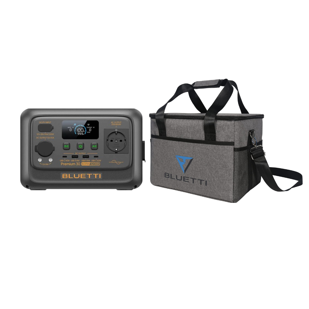 Bluetti Premium 30 V2 + Carrying Bag