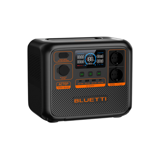 BLUETTI AC70P Power Station | 1.000W 864Wh