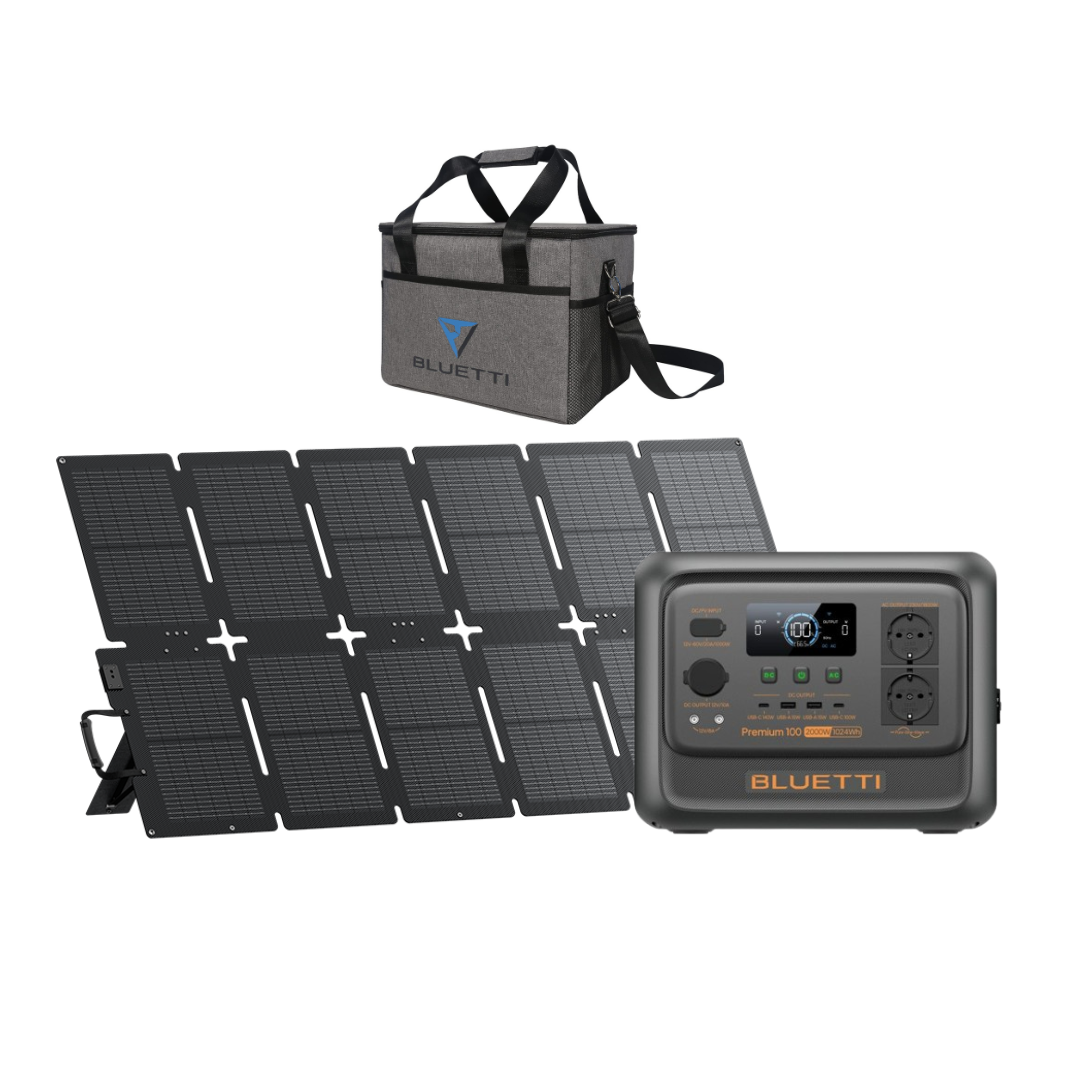 Bluetti Premium 100 V2 + SORA220 + Carrying Bag