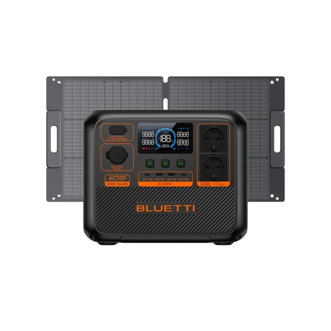 Bluetti AC70P + PV100