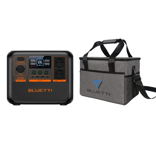 Bluetti AC70P + Carrying Bag