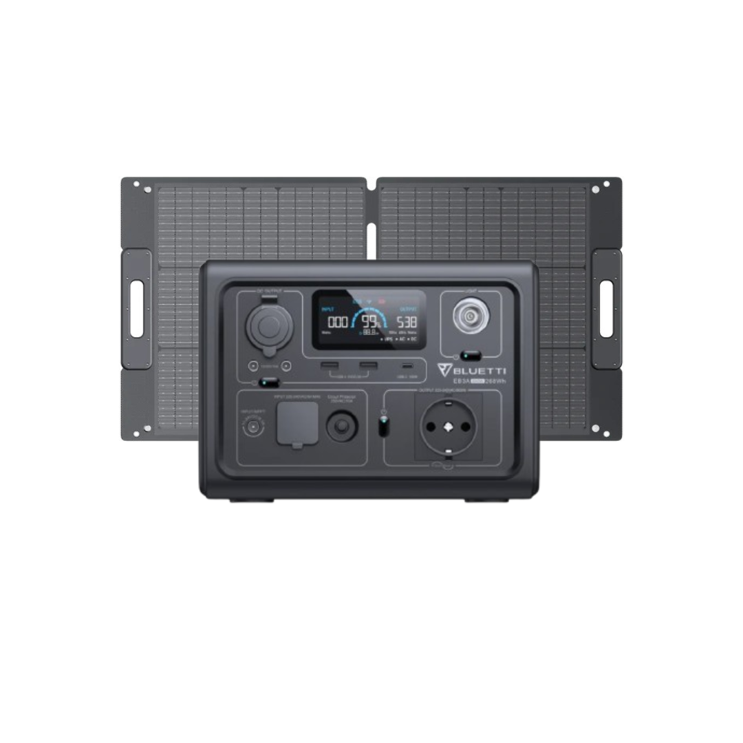 Bluetti EB3A + PV100